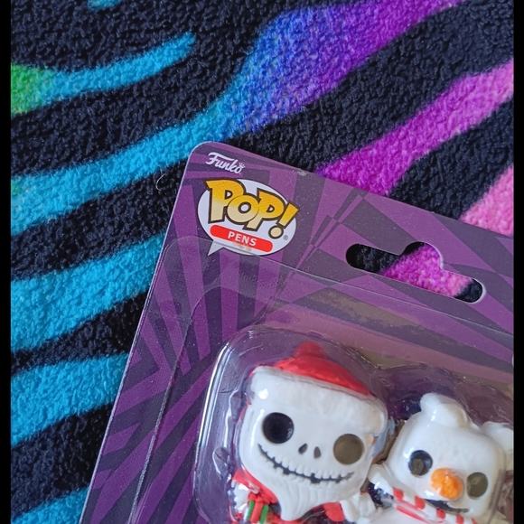 ❤️🖤 The Nightmare Before Christmas Funko Pop Pen Set Jack Zero Disney - Picture 5 of 7